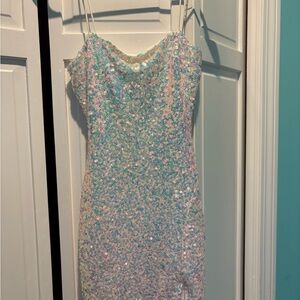 Windsor Iridescent Sequin Dress